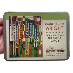 NWT Frank Lloyd Wright Saguaro Forms and Cactus Flowers Small Puzzle